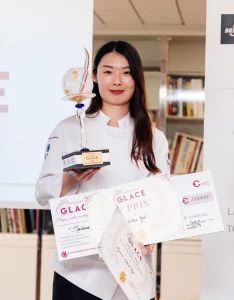 Photo de la gagnante des Trophées de la Glace 2025 : Hélène Mao